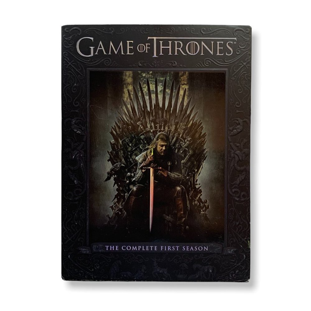🍁2/$30🍁Game of Thrones: The Complete First Season - DVD, 5-Disc Set